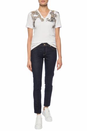 Logo-patched jeans, zdjęcie 2 Logo-patched jeans od Versace Jeans